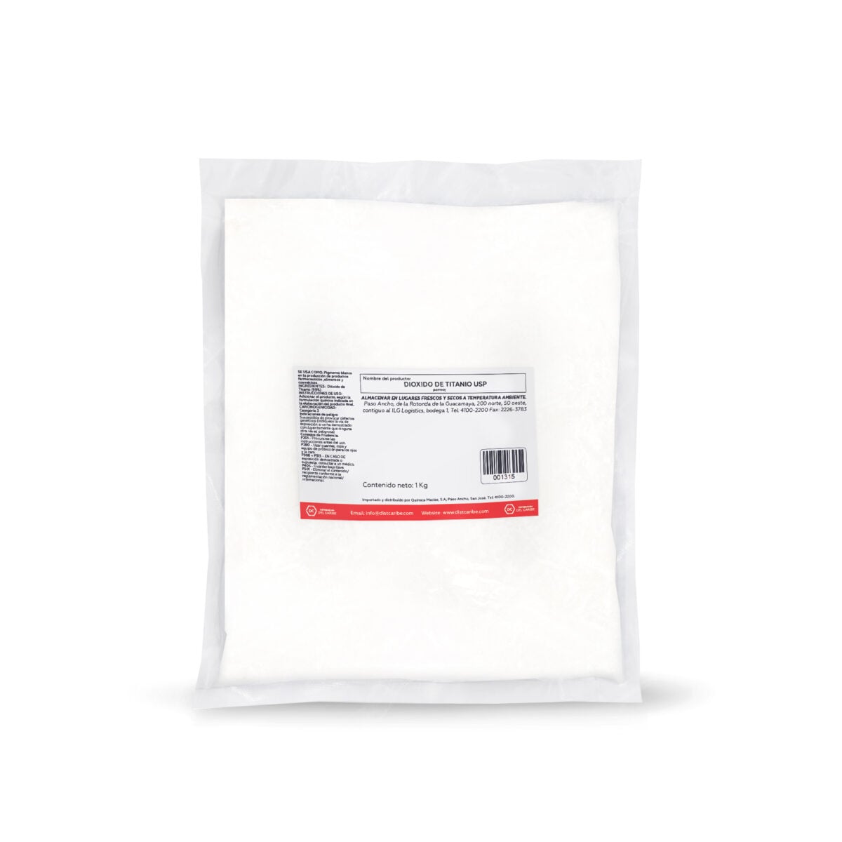 DIOXIDO DE TITANIO USP - 1 Kg - Image 2