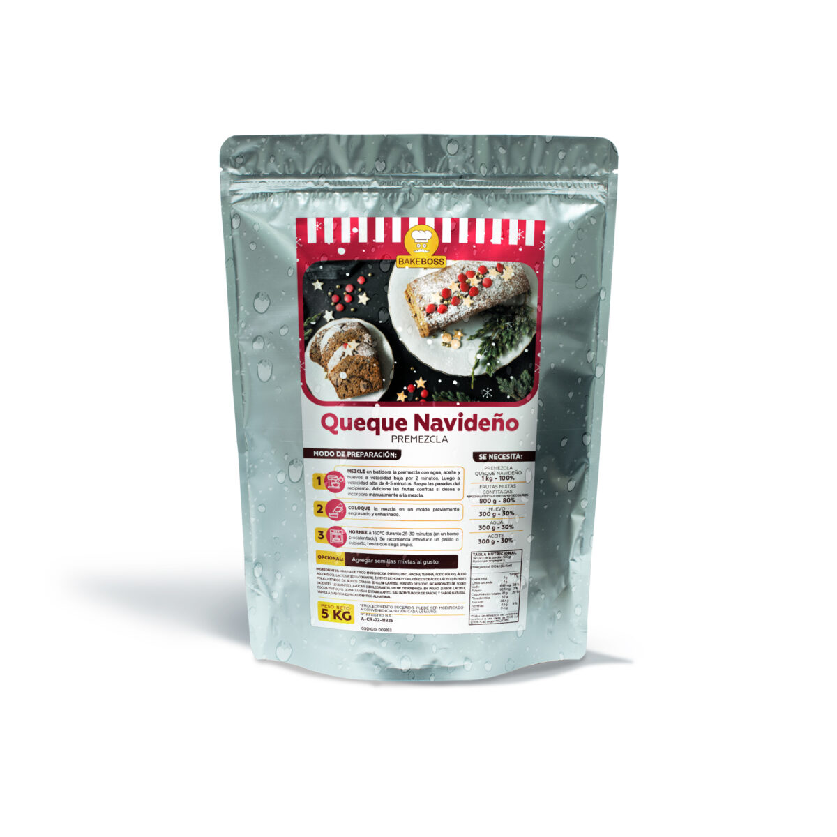 PREMEZCLA QUEQUE NAVIDEÑO DICSA - 1 Kg - Image 2