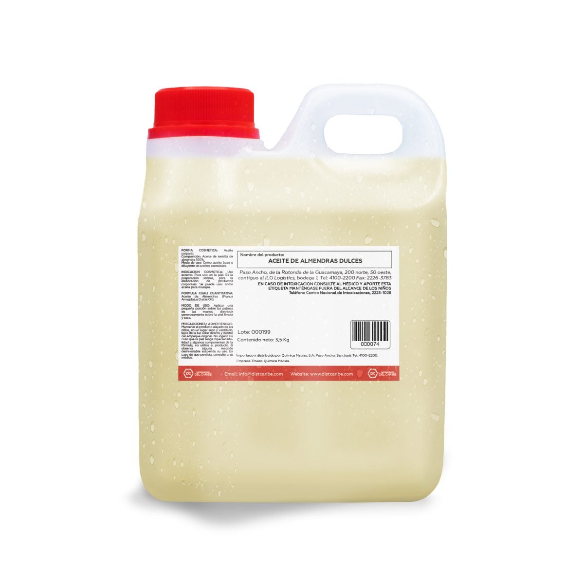 ACEITE DE ALMENDRAS DULCES - 3.5 Kg - Image 2
