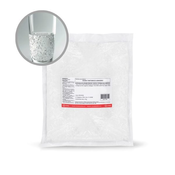 ACIDO TARTARICO ANHIDRO - 1 Kg