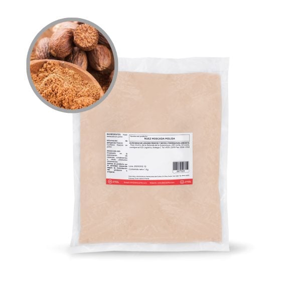NUEZ MOSCADA MOLIDA - 1 Kg