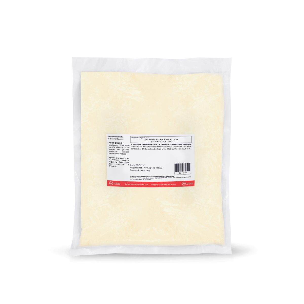 GELATINA B 275 BLOOM - 1 Kg - Image 2