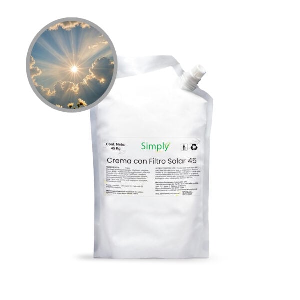 BASE PARA CREMA CON FILTRO SOLAR 45 - 1 L