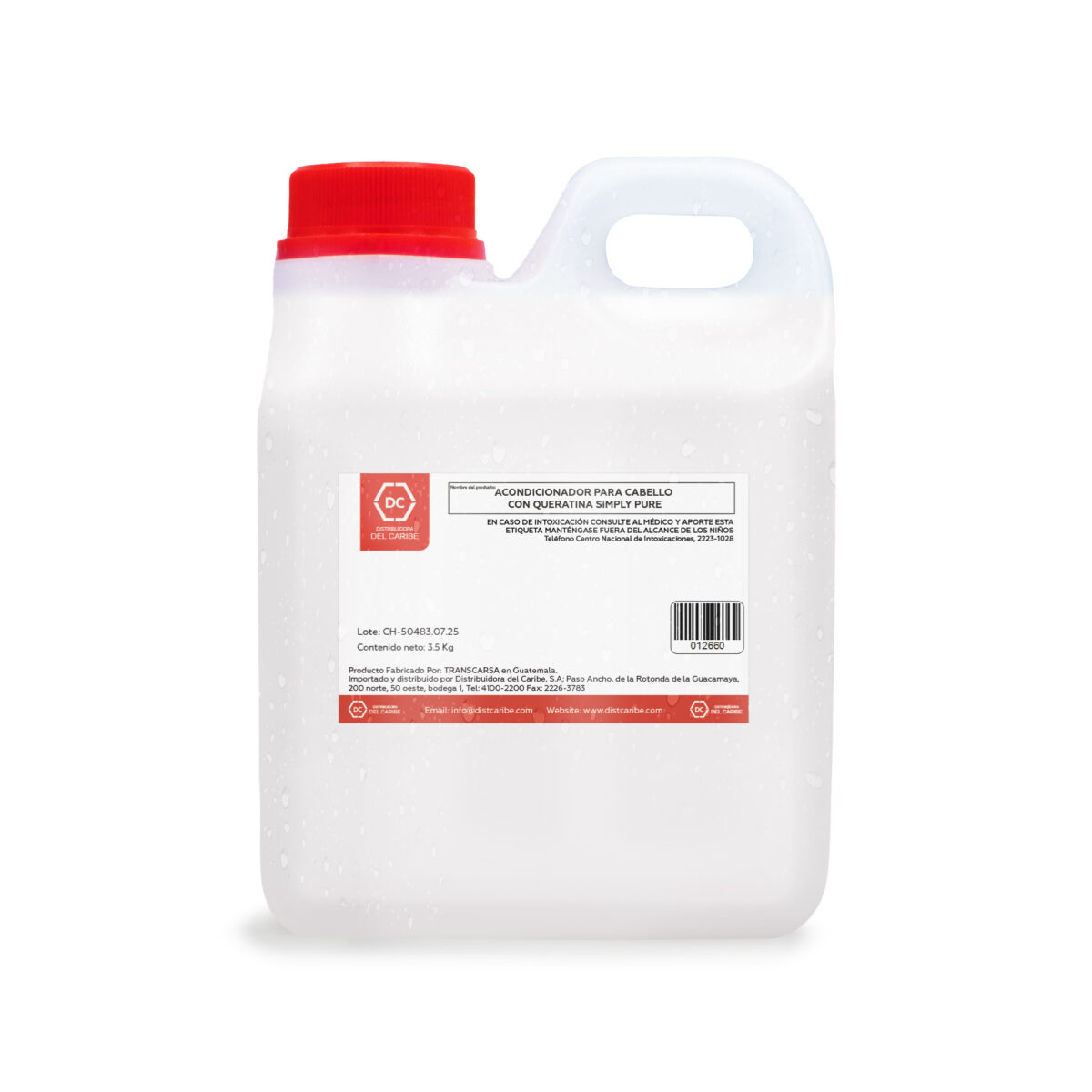 ACONDICIONADOR PARA CABELLO CON QUERATINA SIMPLY PURE - 3.5 Kg - Image 2