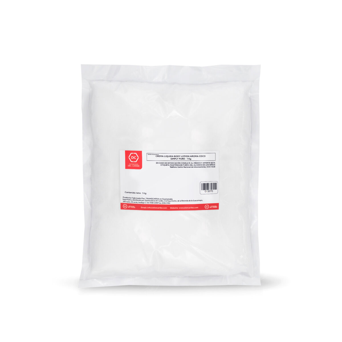 CREMA LIQUIDA BODY LOTION AROMA COCO SIMPLY PURE - 1 Kg - Image 2