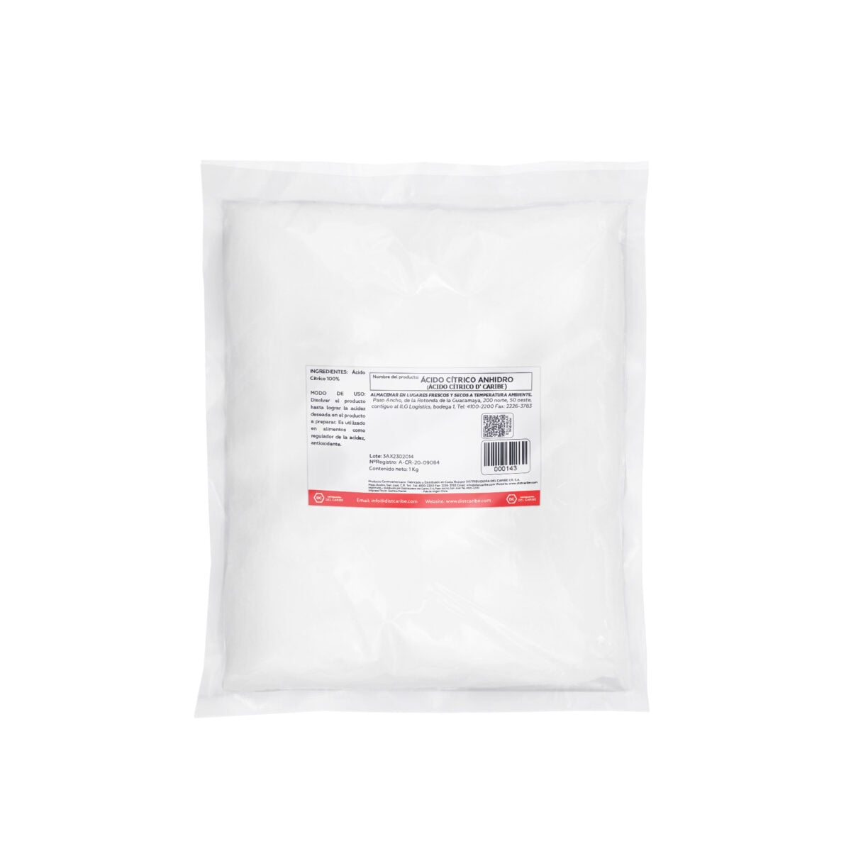 ACIDO CITRICO ANHIDRO BOLSA 1 Kg - Image 2