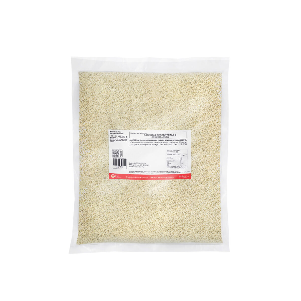 AJONJOLI DESCORTEZADO BOLSA 1 Kg - Image 2