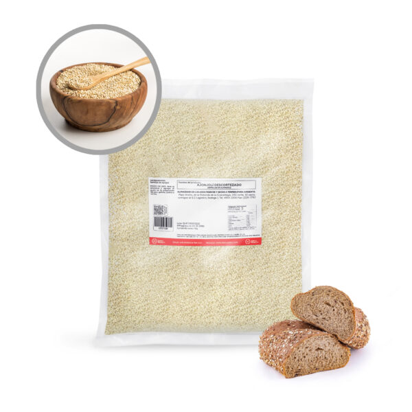 AJONJOLI DESCORTEZADO BOLSA 1 Kg