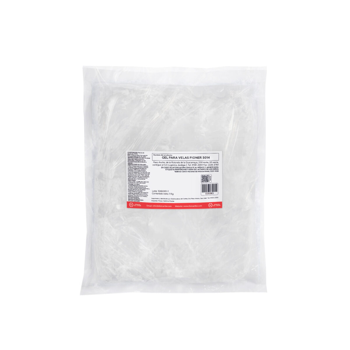 GEL PARA VELAS PIONER 5014 BOLSA 1 Kg - Image 2