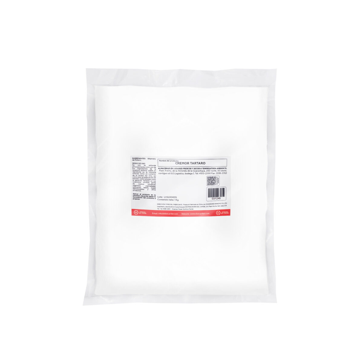 CREMOR TARTARO BOLSA 1 Kg - Image 2
