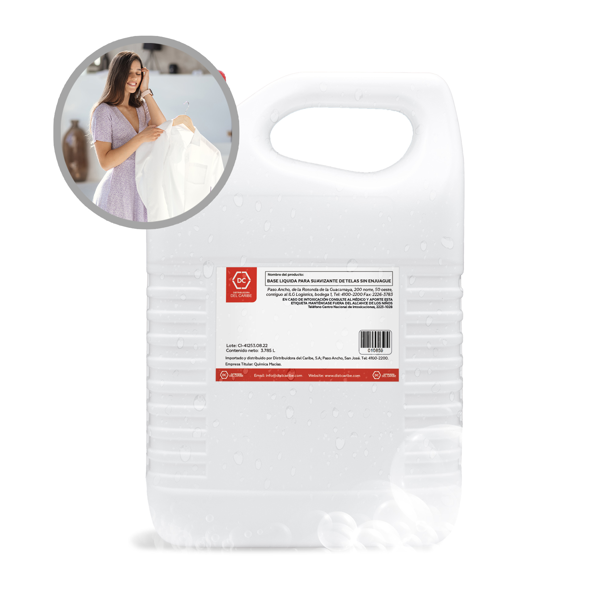 BASE-LIQUIDA-PARA-SUAVIZANTE-DE-TELAS-SIN-ENJUAGUE-ENVASE-DE-GALON-ENV.-3.785-L-SKU-010859-(2) BASE LIQUIDA PARA SUAVIZANTE DE TELAS SIN ENJUAGUE ENVASE DE GALON ENV. 3.785 L - Image 1