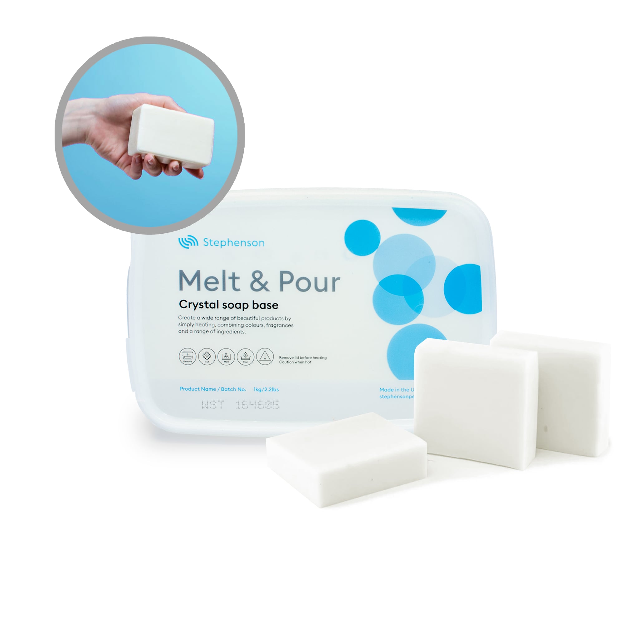 BASE-DE-JABON-DE-GLICERINA-CRYSTAL-WST-CAJA-1-KG-000499 BASE DE JABON DE GLICERINA CRYSTAL WST CAJA 1 Kg - Image 1