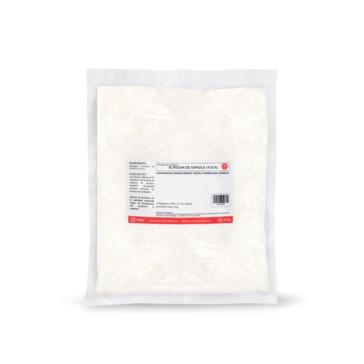 ALMIDON DE TAPIOCA (YUCA) - 1 Kg - Image 2