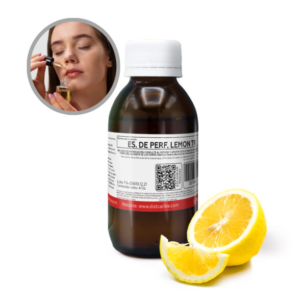 ES. DE PERF. LEMON TR ENVASE PLASTICO 4 Oz