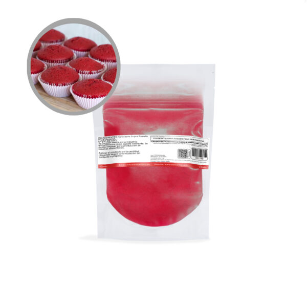 COLORANTE SUPRA ROSADO FD&C 3 ERITROSINA BOLSA 1 Oz
