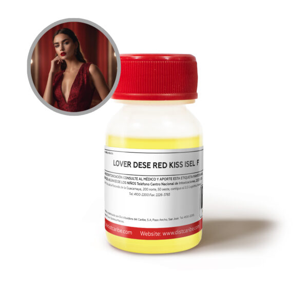 LOVER DESE RED KISS ISEL F ENVASE PLASTICO 1 Oz