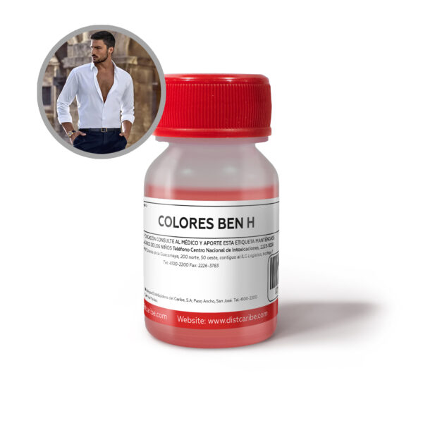 COLORES BEN H ENVASE PLASTICO 1 Oz